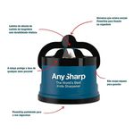 Afiador de Facas de Tungstenio Azul - AnySharp