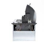 Churrasqueira a Gás Dallas 700 2 Queimadores Completa com Tampa AISI 304 - Selmetal