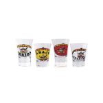 Conjunto 4 Copos Para Tequila Campana Arriba - H. Martin