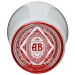 Copo de Cerveja Budweiser Estampa Vermelha 400ml - Gravata GlobImports