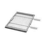 Grelha de Inox 304 Aramada Regulável com Abas 63/68,5cm - Jotas Grill