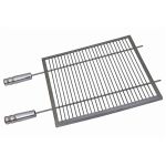 Grelha Inox 304 Aramada 55x45 com Cabo de Alumínio - Jotas Grill