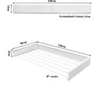 Varal Prático de Parede em Alumínio 1,20cm - Kuhl