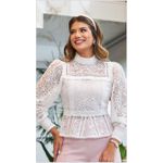 Blusa Renda Luzia Fazzolli