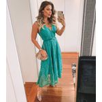 Vestido Renda Midi Luzia Fazzolli