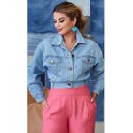 Jaqueta Jeans Luzia Fazzolli