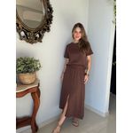 Conjunto Helen Marrom