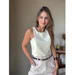 Blusa Victoria Amarelo Manteiga