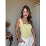 Regata Canelada Gi Amarelo