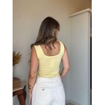 Regata Canelada Gi Amarelo