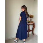 Vestido Claudia Azul Marinho