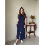 Vestido Claudia Azul Marinho