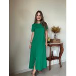 Vestido Claudia Verde Bandeira