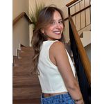 Colete Susana Amarelo Manteiga