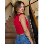 Colete Susana Vermelho