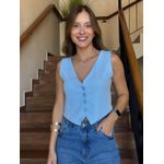 Colete Susana Azul