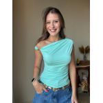 Blusa Bruna Verde Água