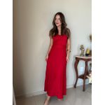 Vestido Tricô Vermelho