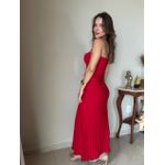 Vestido Tricô Vermelho