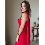 Vestido Tricô Vermelho