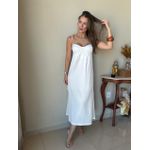 Vestido Linho Off White