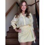 Camisa Linho Amarelo