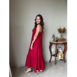 Vestido Empório Leal Vermelho