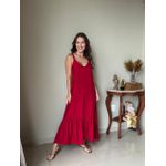 Vestido Empório Leal Vermelho