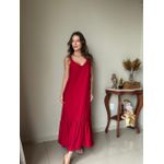Vestido Empório Leal Vermelho