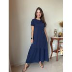 Vestido Gabi Azul Marinho