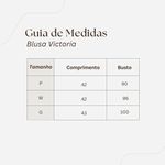 Blusa Victoria Azul