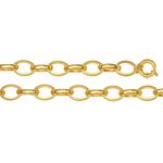 Pulseira de Ouro 18k Mooie Ovale
