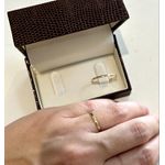 Alianças de casamento e noivado em ouro 18k 750 tradicional e anatômica 1,50 mm