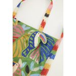 BOLSINHA ME LEVA BOSQUE DOS PÁSSAROS VERDE