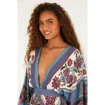 VESTIDO LONGO ESTAMPADO NIRVANA 