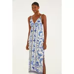 VESTIDO LONGO ESTAMPADO NATÁLIA