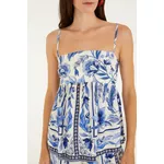 BLUSA ALCINHA ESTAMPADA NATÁLIA 