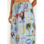 SAIA ESTAMPADA TROPICAL VINTAGE 