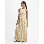 VESTIDO FLORAL TEXTURA 