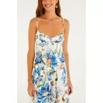 MACACÃO ESTAMPADO FLORAL ELSA 