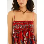 VESTIDO CURTO ESTAMPADO SONHO DE PAVÃO 