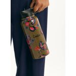 Garrafa térmica estampada paisley acqua