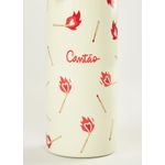 Garrafa térmica estampada fósforos 500 ml