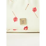 Necessaire canvas estampada fósforos