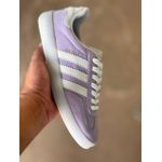 Tenis Gazelle Lilas sola branca