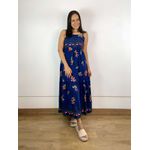 Vestido Agata Estampado Azul