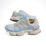 Tenis Nb Branco Com Azul