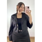 Mini Blazer Gabi Preto EC 