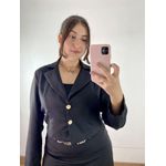 Mini Blazer Gabi Preto EC 