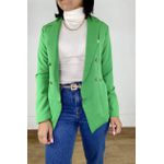 Blazer Alfaiataria Verde Bandeira